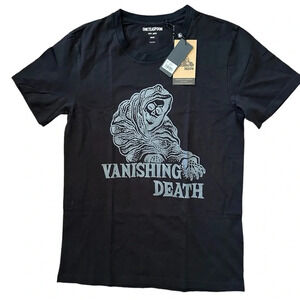 One Teaspoon MENS NWT Vanishing Death Artist Tee BLACK MEDIUM